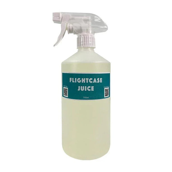Flight Case Juice Label Cleaning Solution