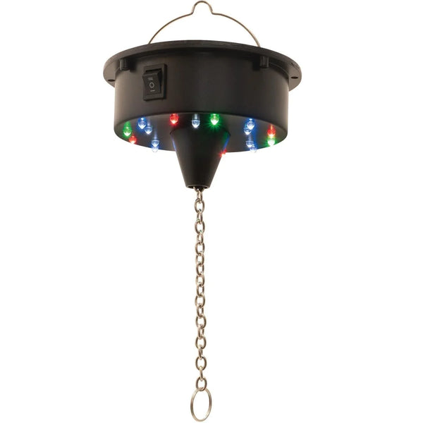 FX Lab Battery Powered LED Mirror Ball Motor With Sound to Light Function