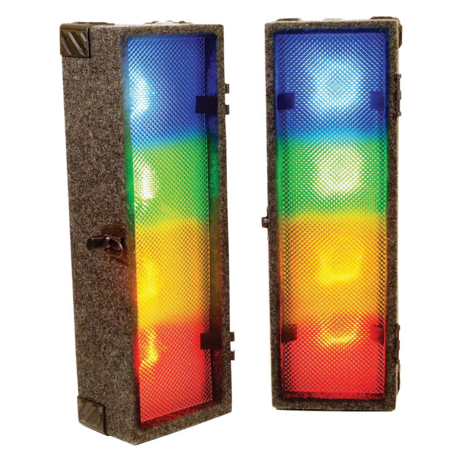FXLab 2 x 4 Way Retro LED Light Box - DY Pro Audio
