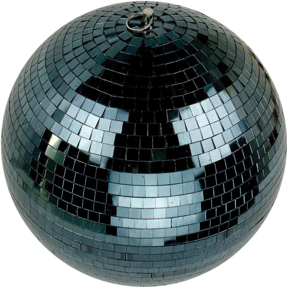 FXLab 300mm 30cm 12" Black Mirror Ball - DY Pro Audio