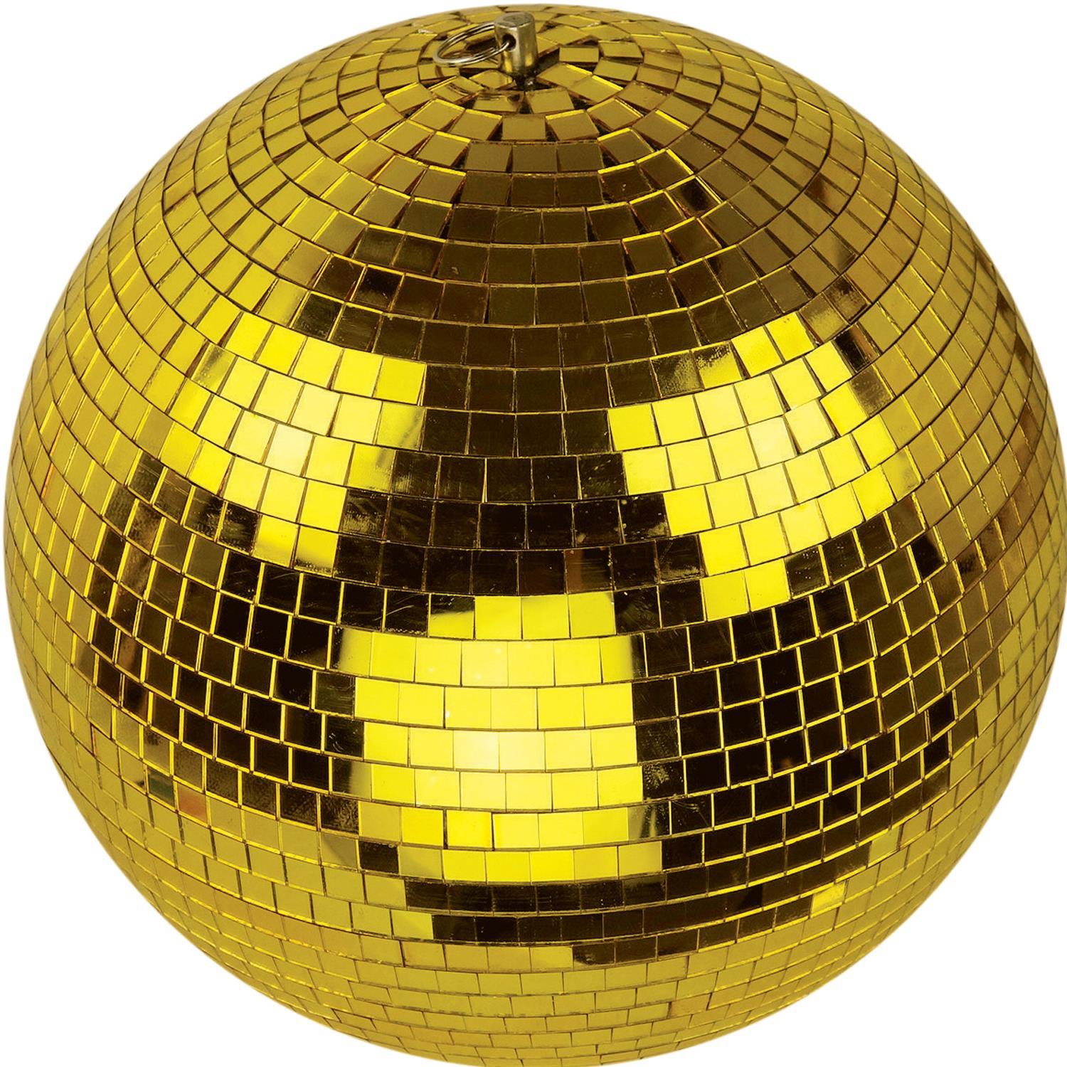 FXLab 300mm 30cm 12" Gold Mirror Ball - DY Pro Audio