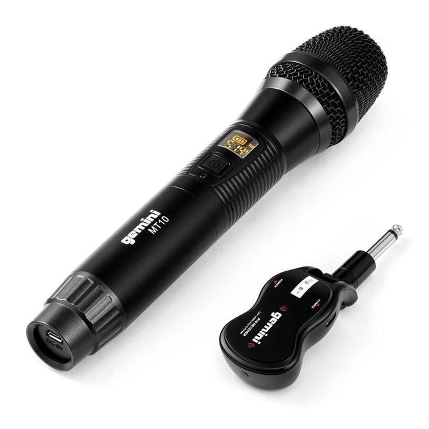 Gemini GMU-M100 UHF Wireless Microphone System - DY Pro Audio