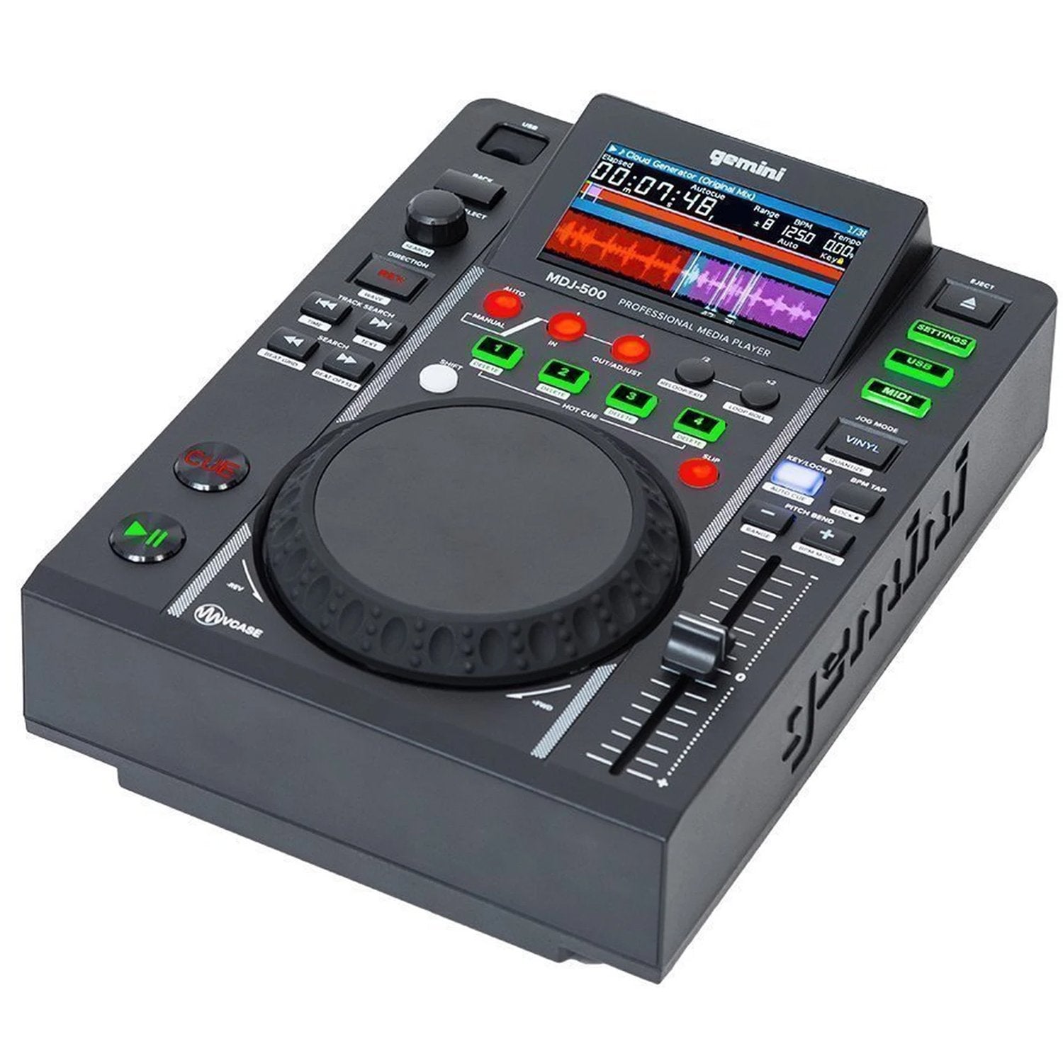 Gemini MDJ-500 Professional USB Media Player - DY Pro Audio