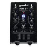 Gemini MM1BT 2-Channel Professional Analog DJ Mixer with Bluetooth - DY Pro Audio