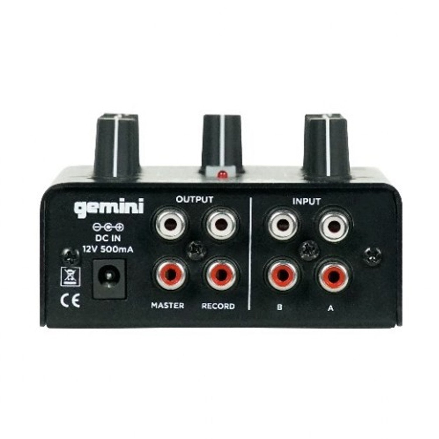 Gemini MM1BT 2-Channel Professional Analog DJ Mixer with Bluetooth - DY Pro Audio