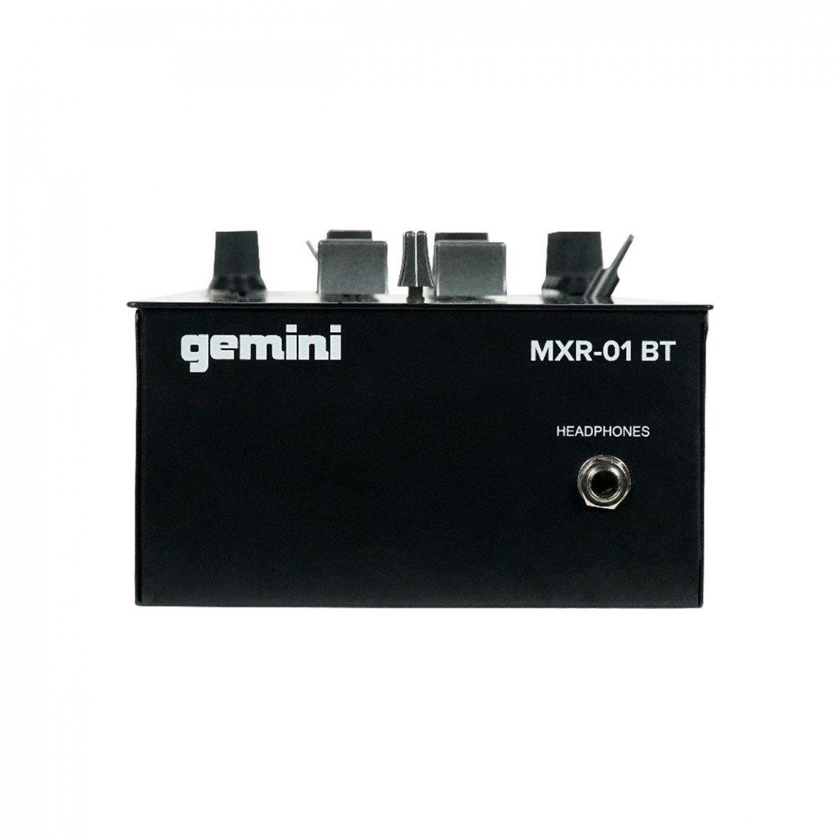 Gemini MXR-01BT 2 Channel DJ Mixer with Bluetooth - DY Pro Audio
