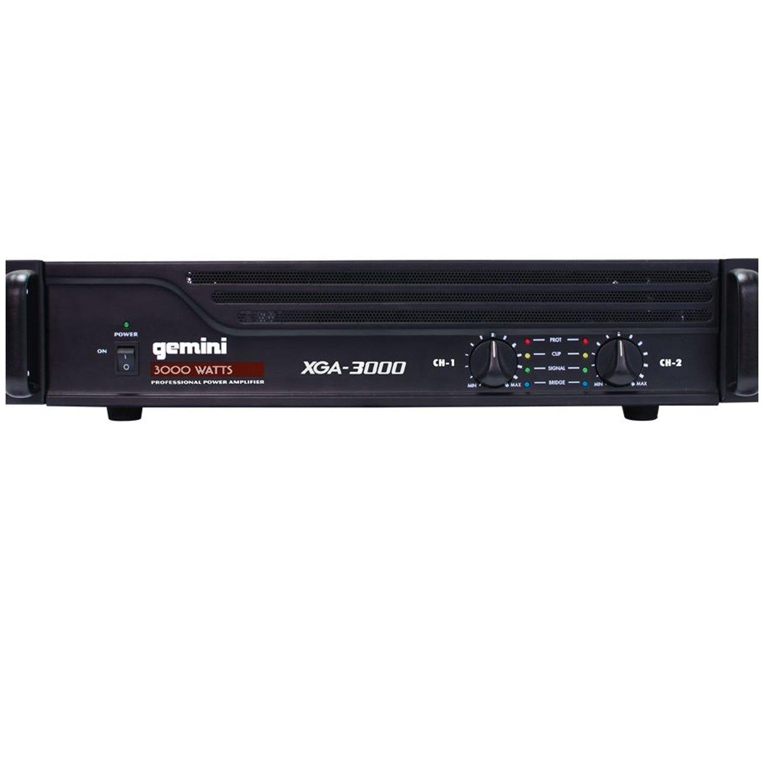 Gemini XGA-3000 Professional Power Amplifier 3000W - DY Pro Audio