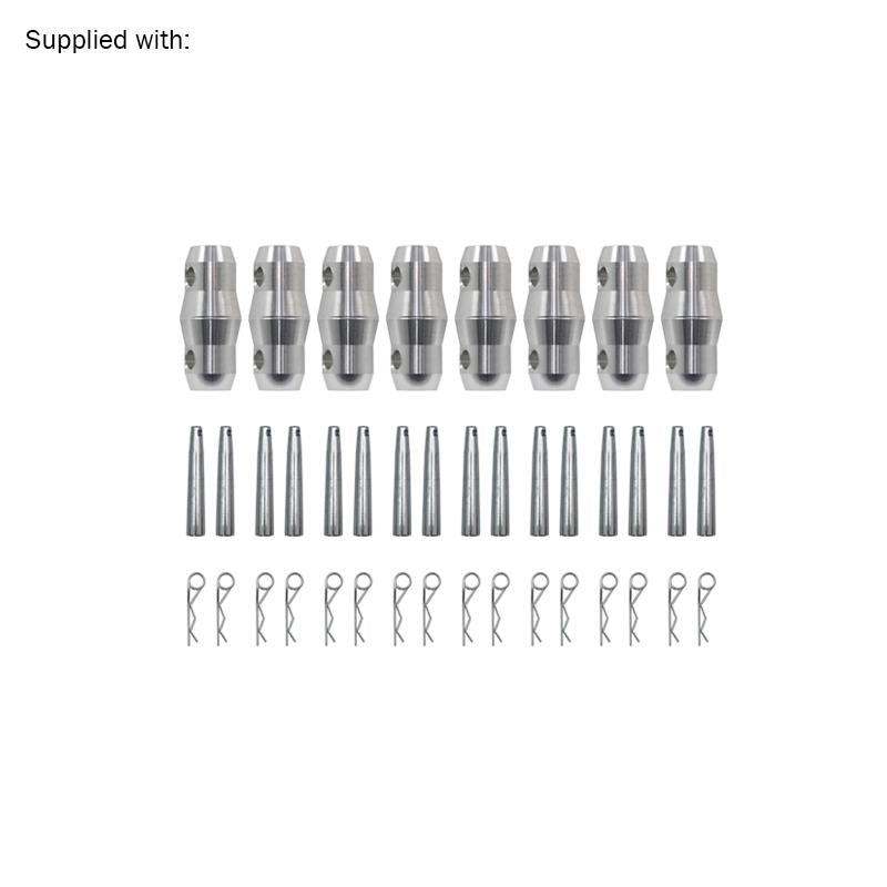 Global Truss F34 Standard 3 Way 90 Degree Corner (4126-30) - DY Pro Audio