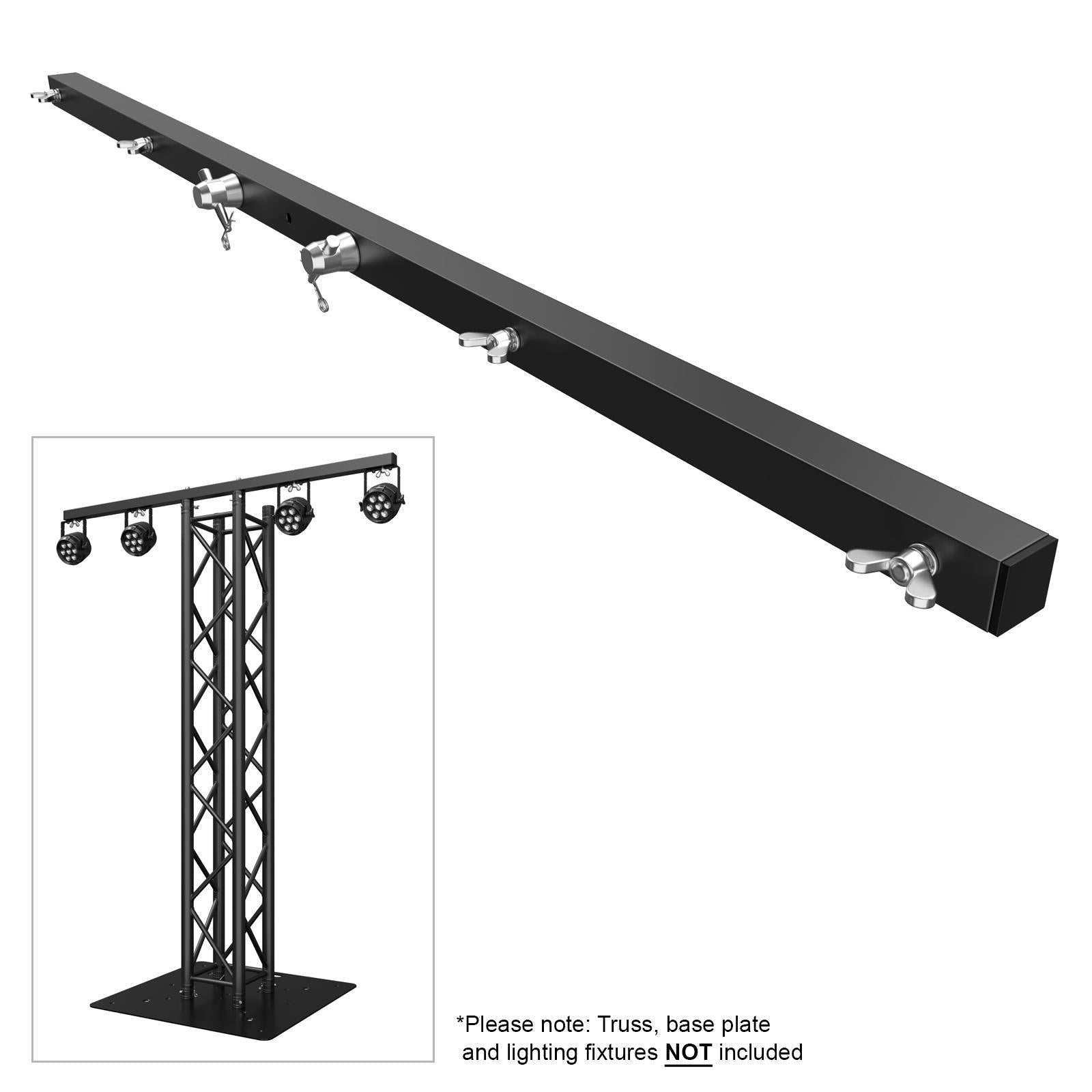 Global Truss T-Bar Stage Black for F32-F34 Truss - DY Pro Audio