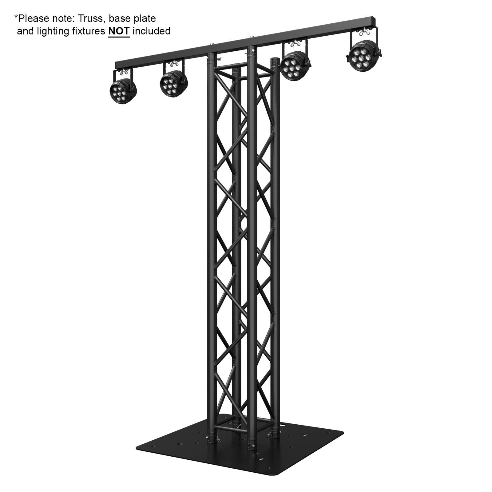 Global Truss T-Bar Stage Black for F32-F34 Truss - DY Pro Audio