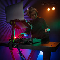 Gravity KSX 2 RD Rapid Desk DJ Controller Keyboard Table Stand Booth Stand - DY Pro Audio