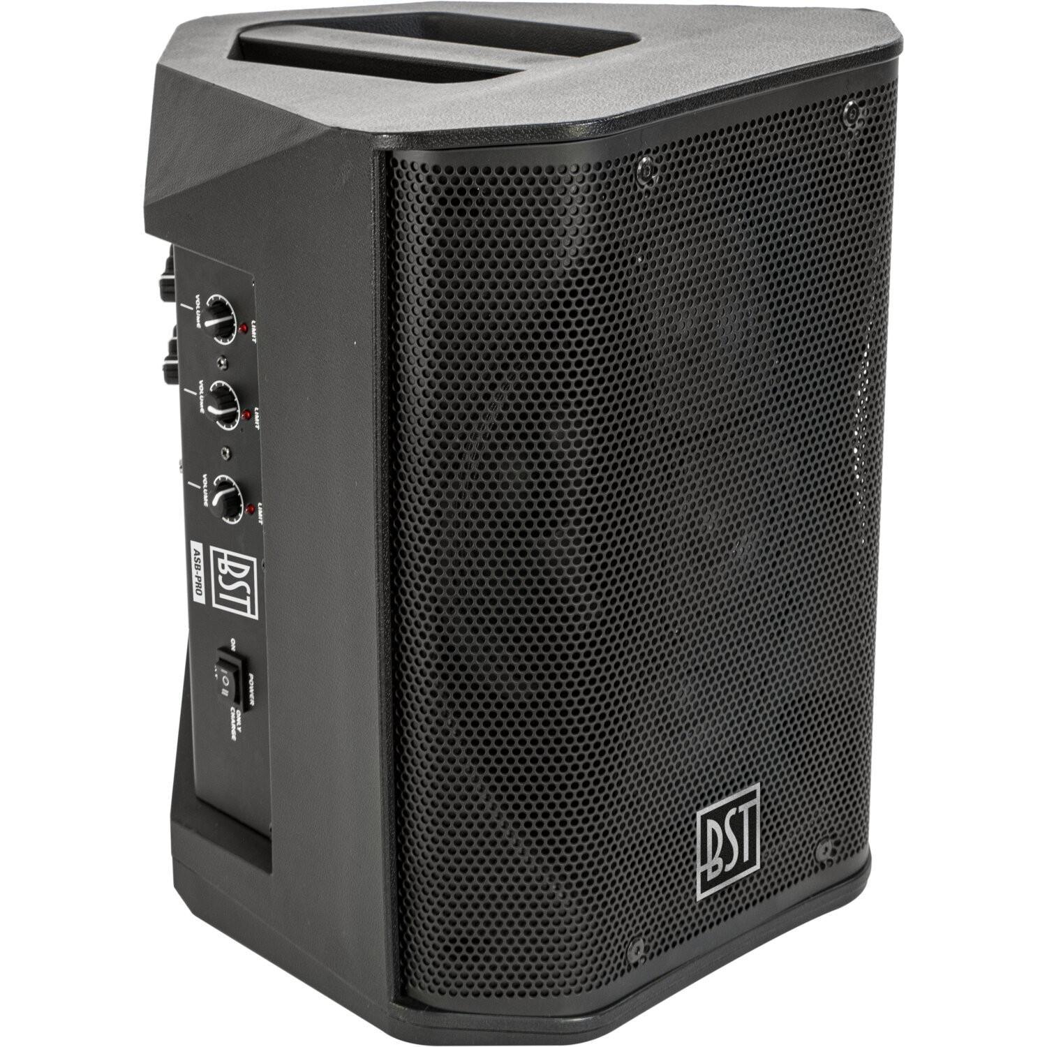 ibiza ASB-PRO 120W Battery Powered PA Active Speaker with Bluetooth - DY Pro Audio