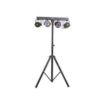 Ibiza DJLIGHT65 Light Stand with Par Cans & Lasers - DY Pro Audio