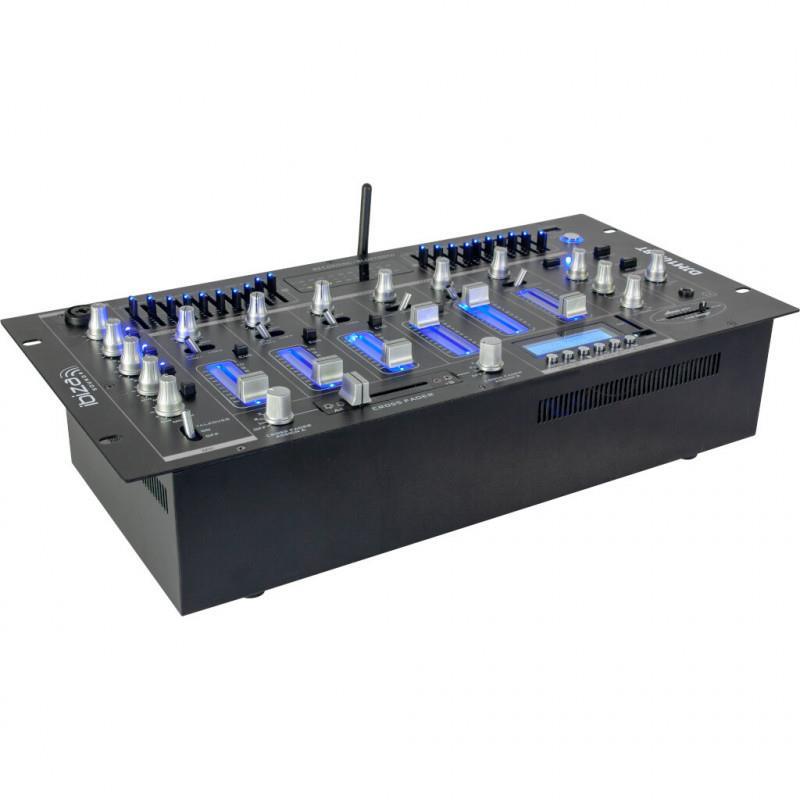 Ibiza DJM102-BT 6 Channel Mixer with USB, Bluetooth - DY Pro Audio