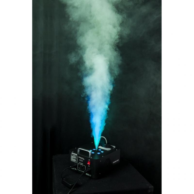 Ibiza FOG900-RGB Invertible Vertical DMX Fog Machine - DY Pro Audio