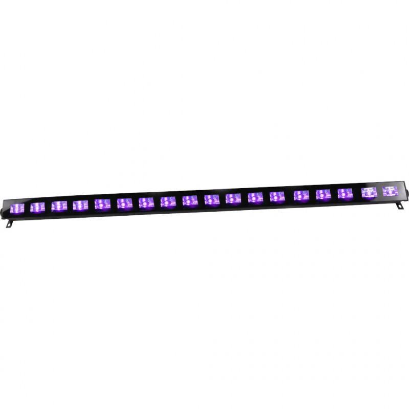Ibiza LED UV Bar 18 x 3w 1m Batten - DY Pro Audio