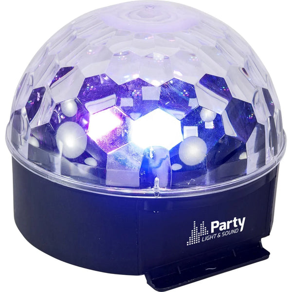 Ibiza Light Astro 6 RGBWAV LED Mirrorball Light - DY Pro Audio