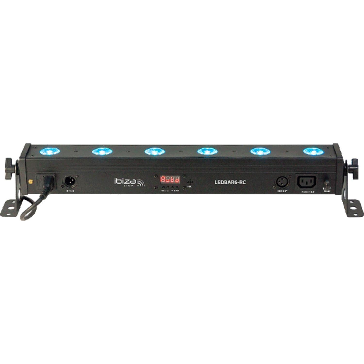 Ibiza Light LEDBAR6 0.5M 6 x 8W RGBW LED Bar Batten - DY Pro Audio