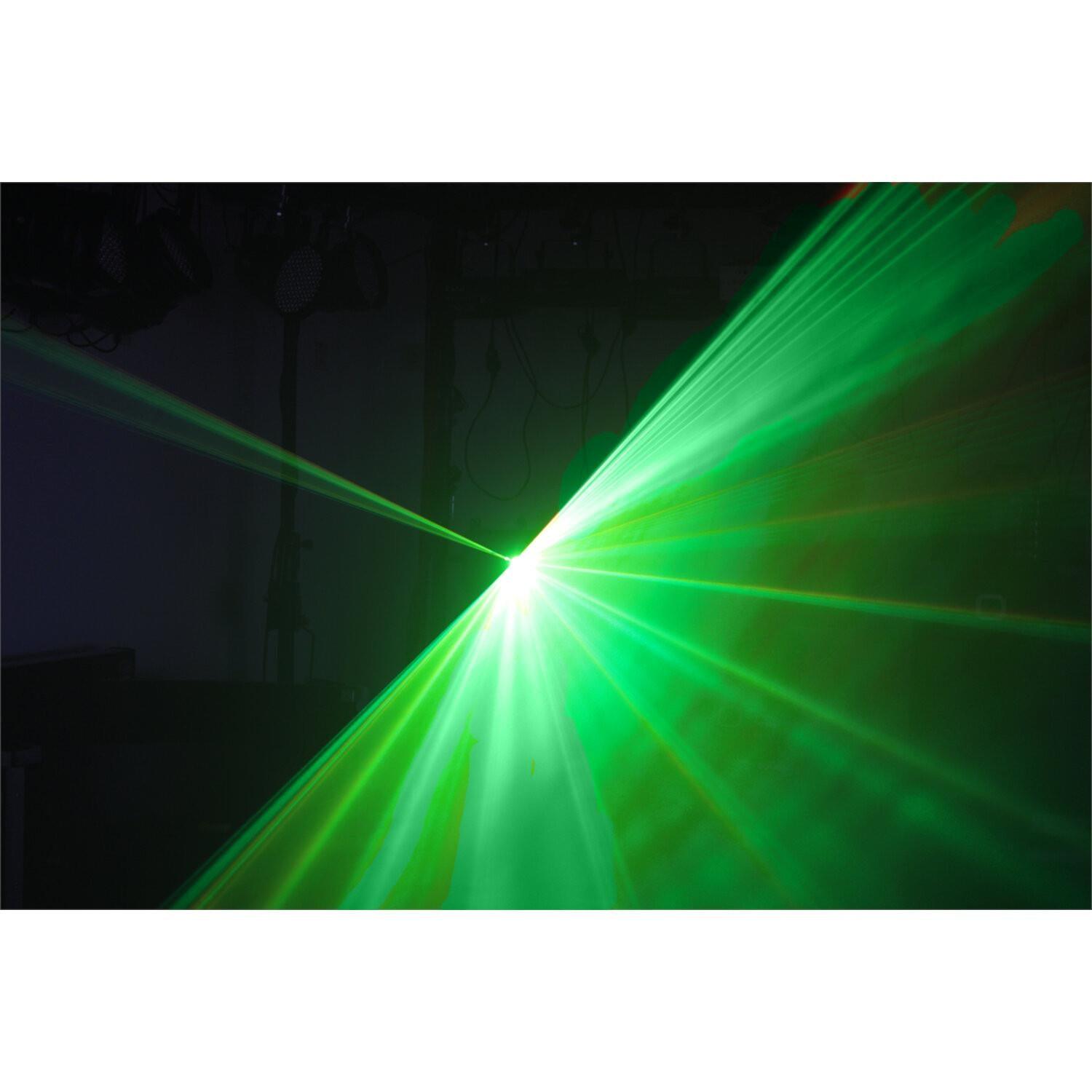 Ibiza Light LZR60G 60mW Green Graphic Laser - DY Pro Audio