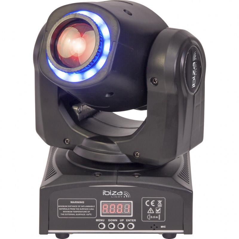 Ibiza Light MHSPOT30-FX 2-IN-1 Spot with Animation LED Moving Head - DY Pro Audio