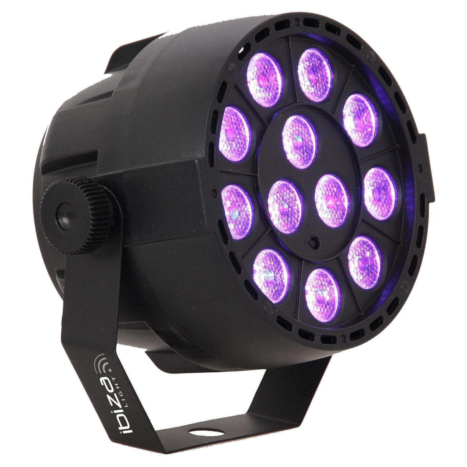 Ibiza Light Mini UV LED Par Can - DY Pro Audio
