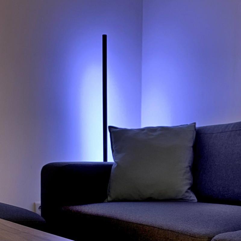 Ibiza Magic Colour Stick White 1.8m RGB Light Tube with Stand - DY Pro Audio