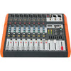 Ibiza MX801 8 Channel Mixing Desk - DY Pro Audio