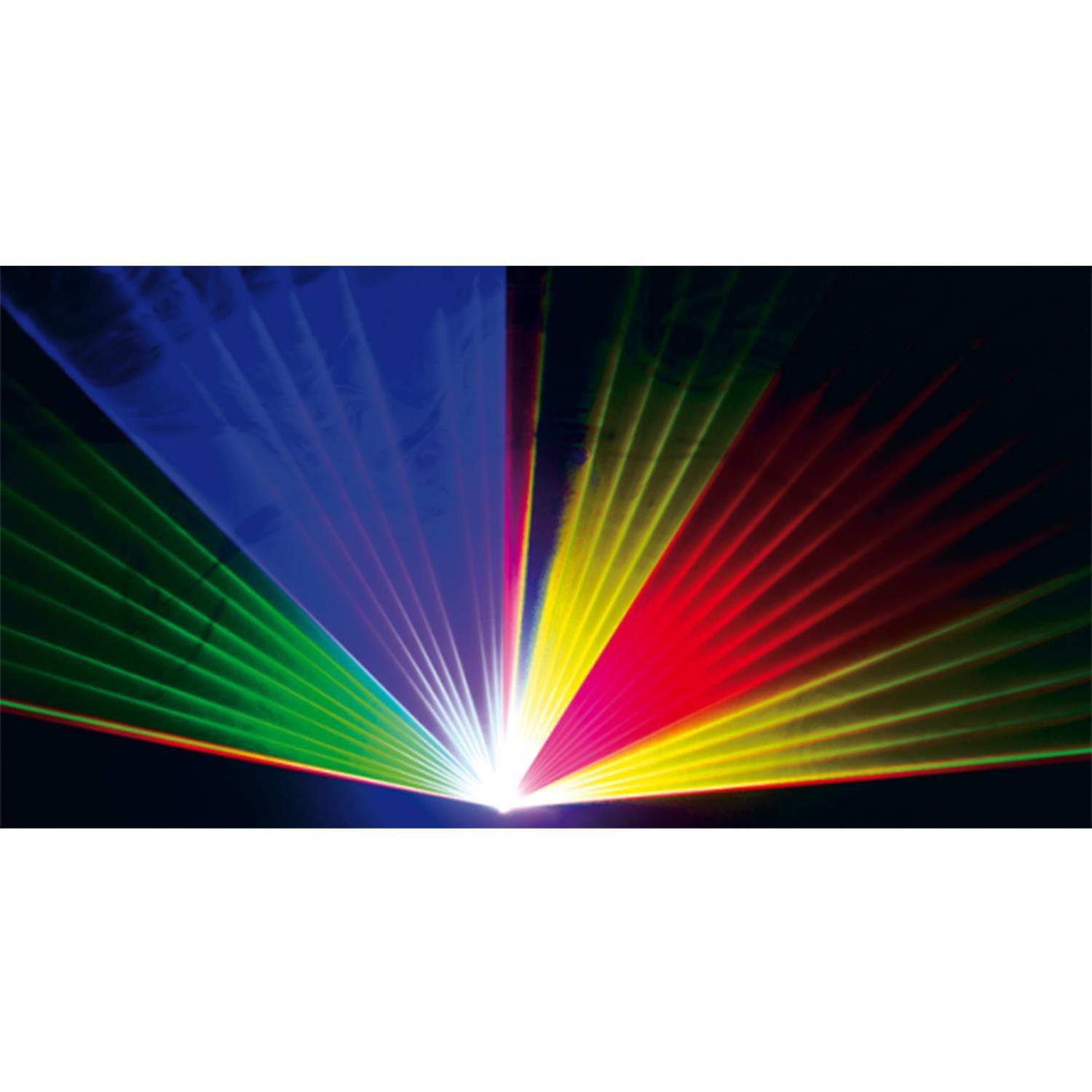 Ibiza SCAN1100RGB DMX-Controlled 500MW RGB Laser - DY Pro Audio