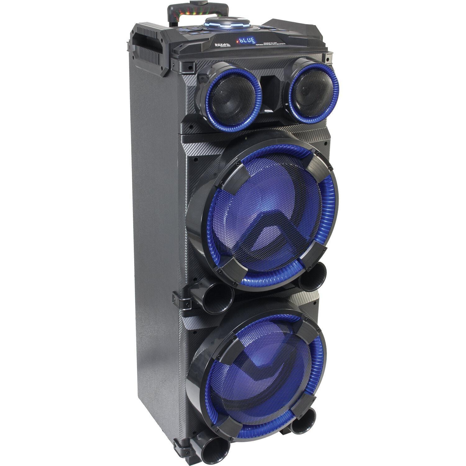 Ibiza STANDUP-DJ-MKII 300w LED Soundbox with Bluetooth, USB, Mic - DY Pro Audio