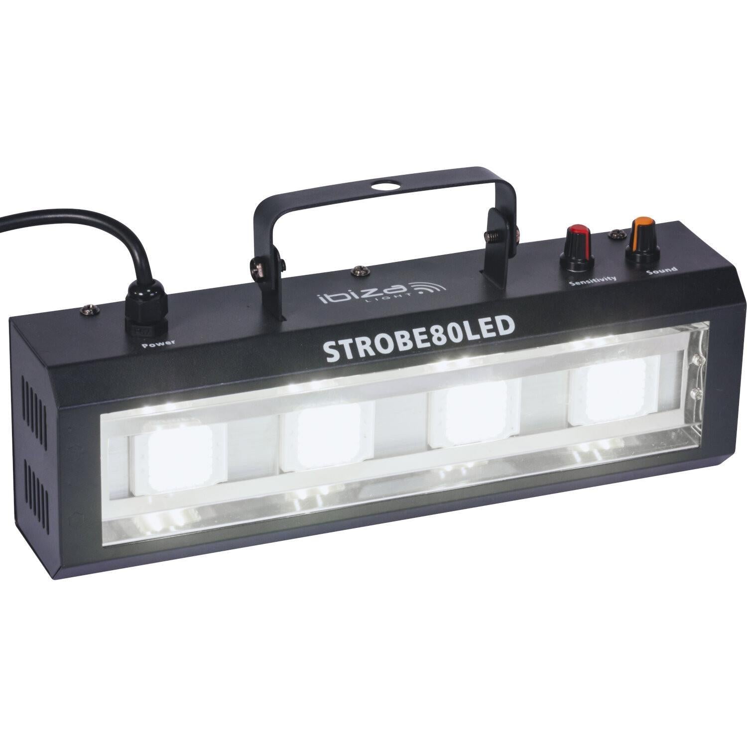 Ibiza STROBE80LED 80w LED Strobe Light - DY Pro Audio