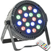 Ibiza ThinPar 18 x 1 RGB Flat LED Par Can