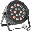 Ibiza ThinPar 18 x 1 RGB Flat LED Par Can