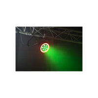 Ibiza ThinPar 7 X 6W RGBW Ring Flat LED Par Can - DY Pro Audio