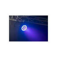 Ibiza ThinPar 7 X 6W RGBW Ring Flat LED Par Can - DY Pro Audio