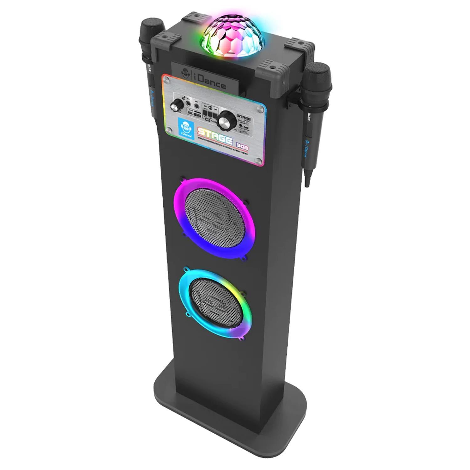 iDance 6-in-1 Wireless Karaoke Speaker with Disco Lights - DY Pro Audio
