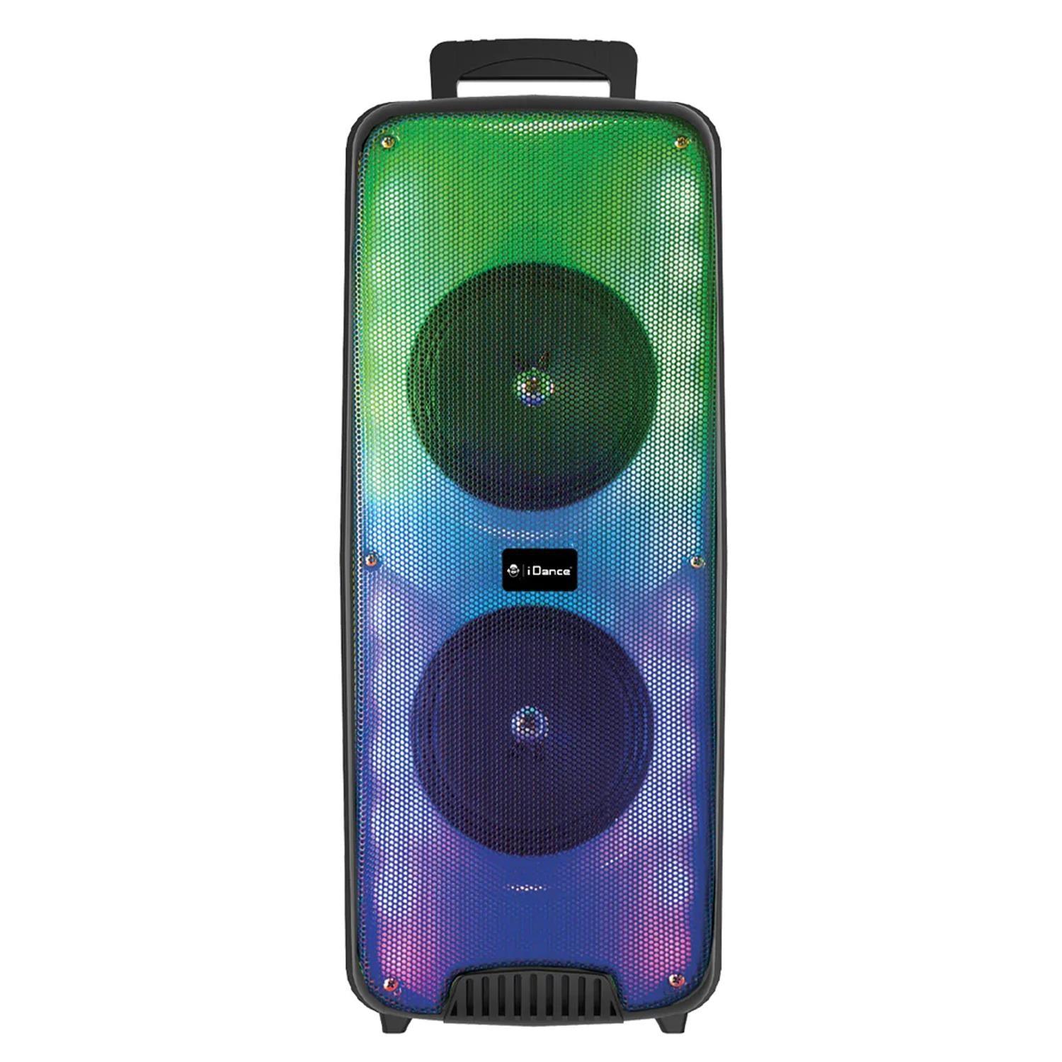 iDance Bluetooth Wireless Speaker with Disco Flame Lights + Voice Changer - DY Pro Audio