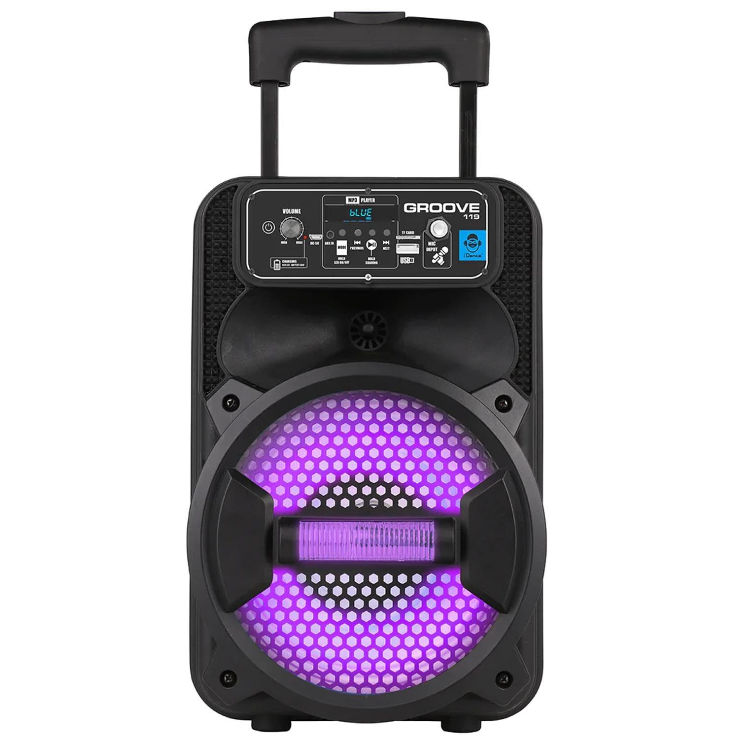 iDance Groove 119 Rechargeable Bluetooth LED Party System - DY Pro Audio