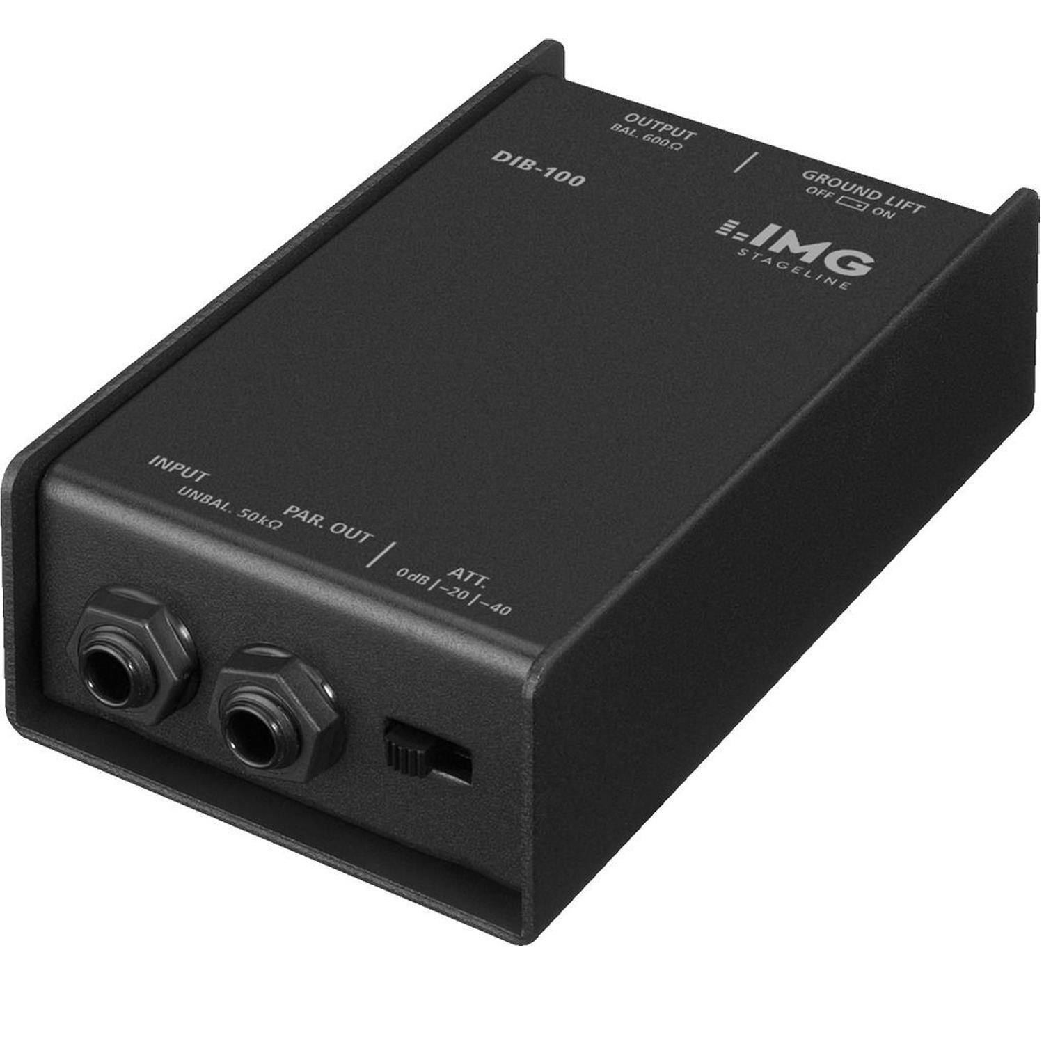 IMG Stageline DIB-100 Passive DI Box - DY Pro Audio