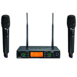 JTS RU-8012DB RU-G3TH Dual Channel UHF Handheld Wireless System (CH70) - DY Pro Audio