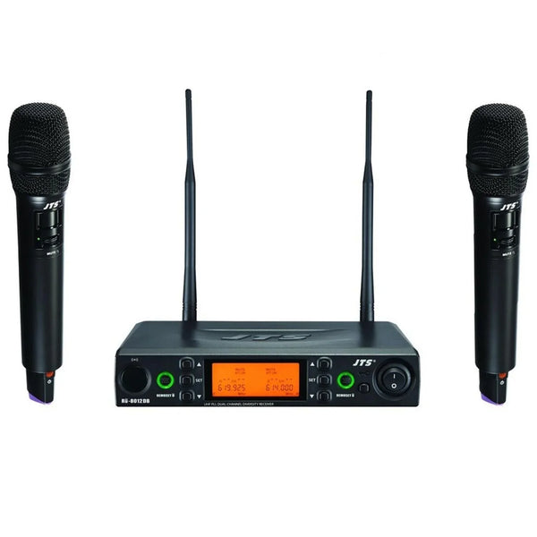 JTS RU - 8012DB RU - G3TH Dual Channel UHF Handheld Wireless System (CH70)