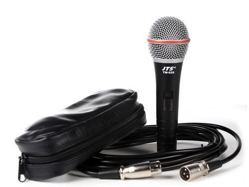 JTS TM-929 Performance Cardioid Dynamic Vocal Microphone Mic Inc Case & Lead - DY Pro Audio