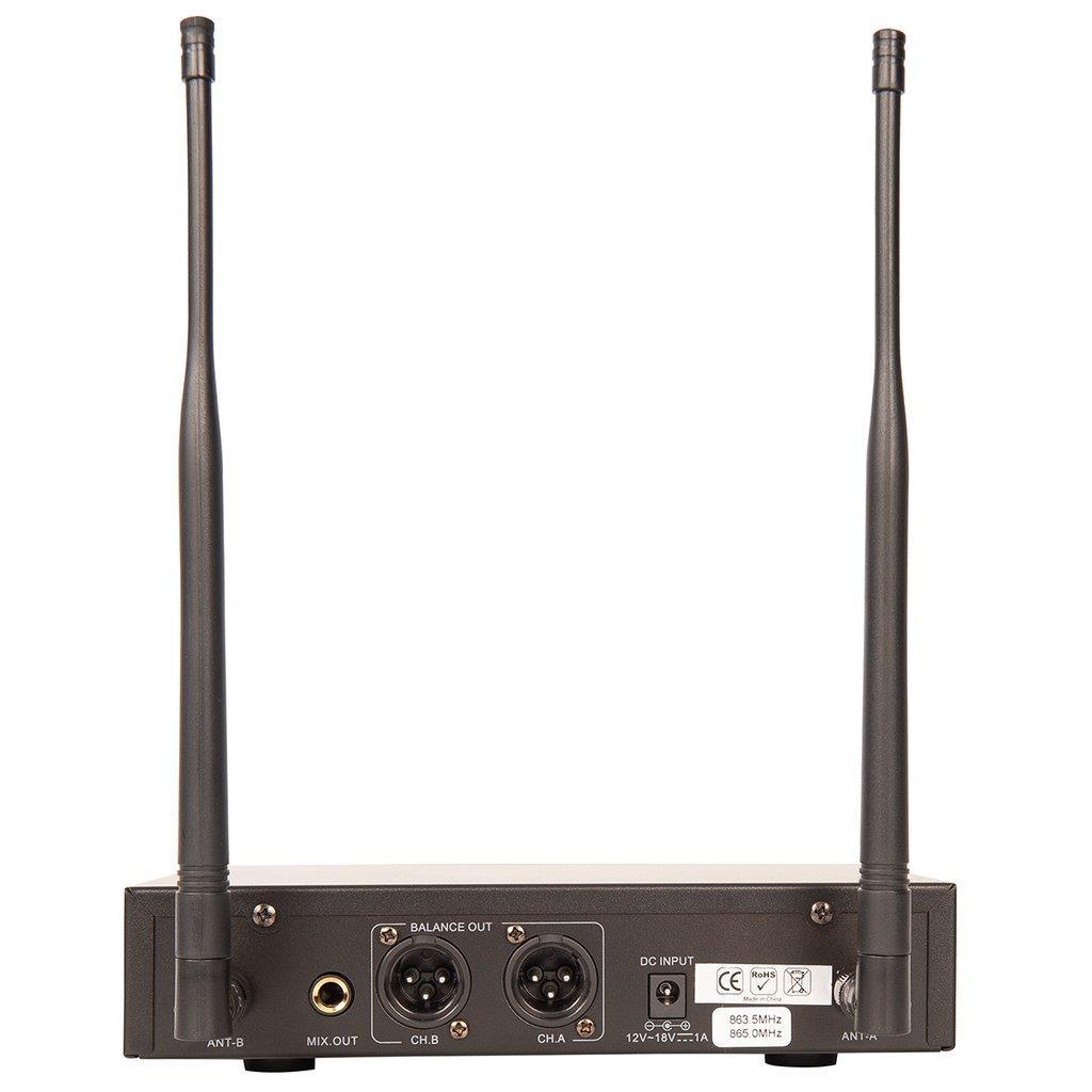 Kam KWM1932 Dual Twin Professional UHF Wireless Microphone System - DY Pro Audio