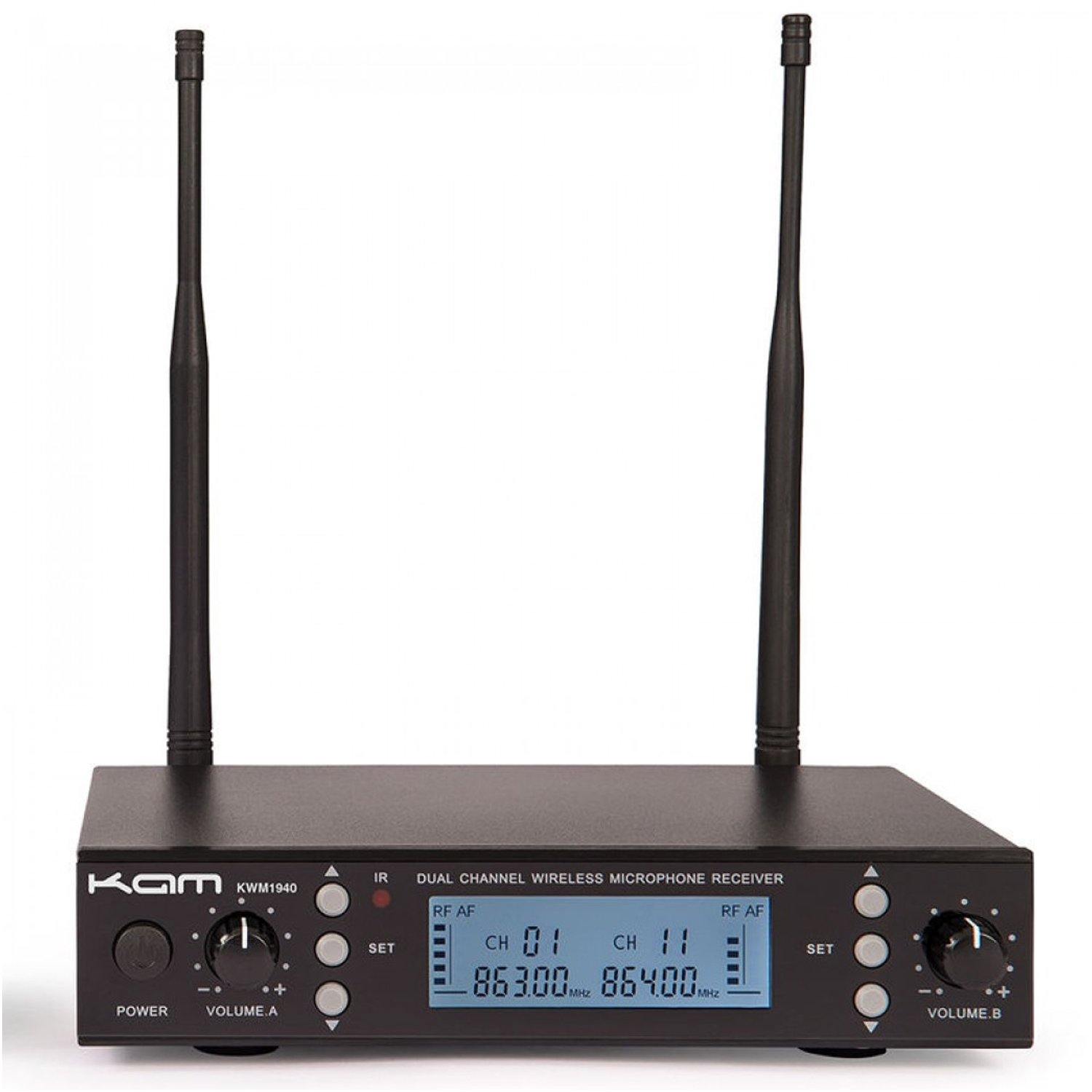 KAM KWM1940 Dual UHF Wireless Handheld System - DY Pro Audio