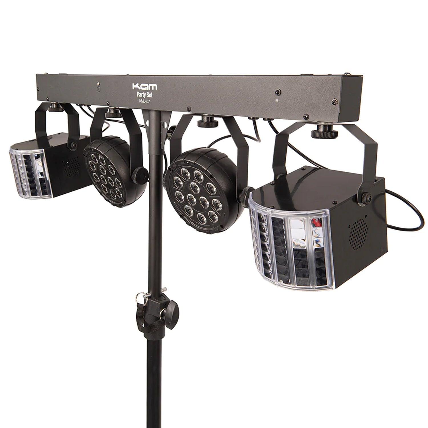 Kam Party Set Derby FX LED Party Bar All-In-One DJ Disco Stage Band Lighting System - DY Pro Audio