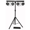 Kam Power Party Bar WFS Lights With Footswitch and Bag