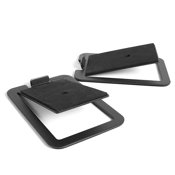 Kanto Medium Desk Top Speaker Stands (Pair), Black - DY Pro Audio
