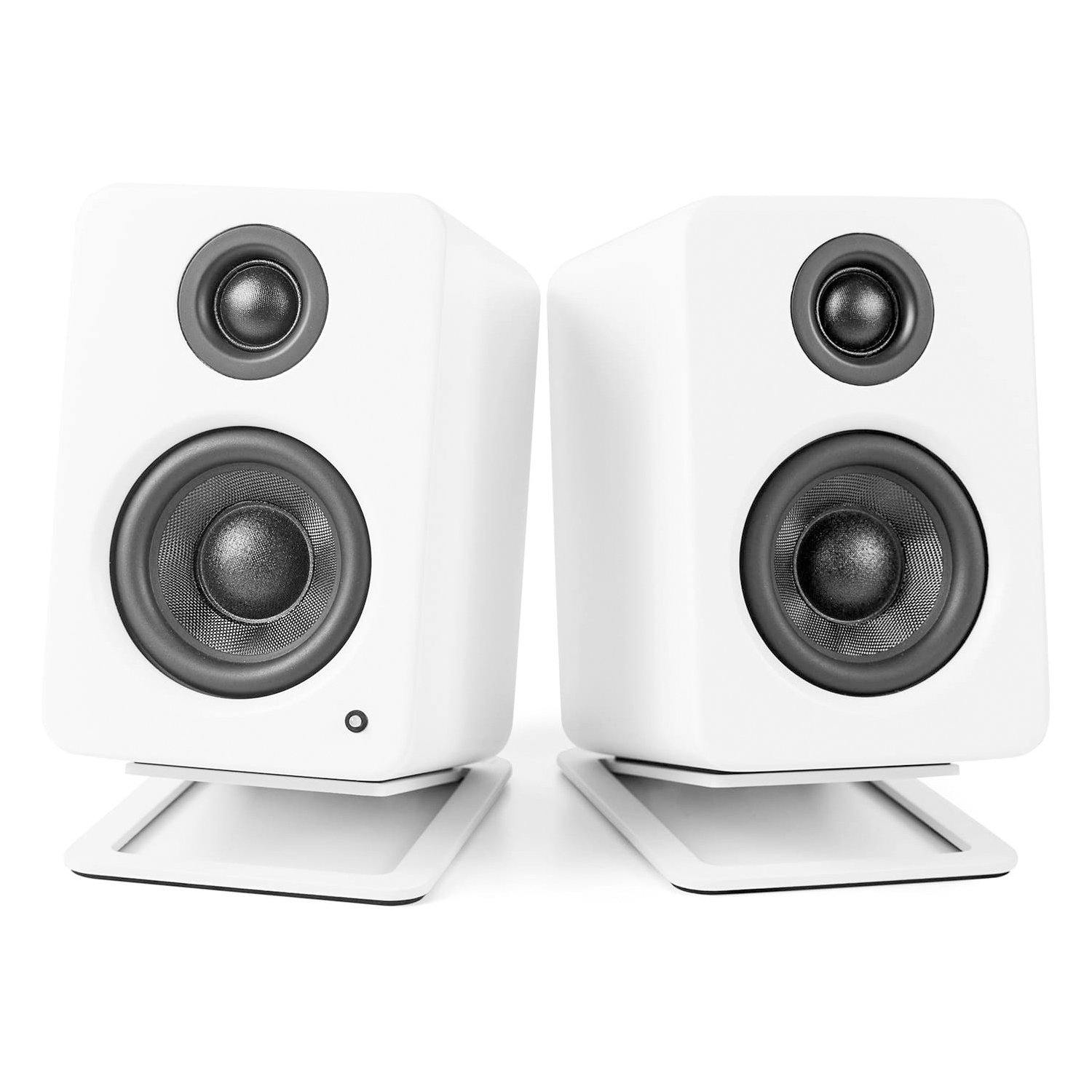 Kanto S2 Small Desktop Speaker Stands White - DY Pro Audio
