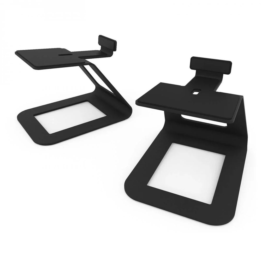 Kanto SE6 Elevated Desktop Speaker Stands (Large) Black - DY Pro Audio