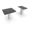 Kanto SP6 Heavy Duty Desktop Speaker Stands 6"- White - DY Pro Audio