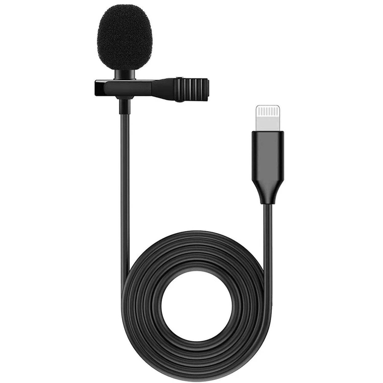 Kinsman Clip-On Lavalier Microphone - iPhone Lightning Connector - DY Pro Audio